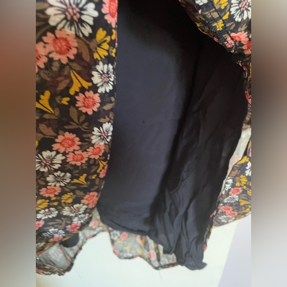 Loft Floral Dress Size 4 - Picture 7 of 8